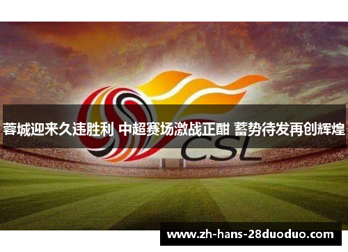 蓉城迎来久违胜利 中超赛场激战正酣 蓄势待发再创辉煌